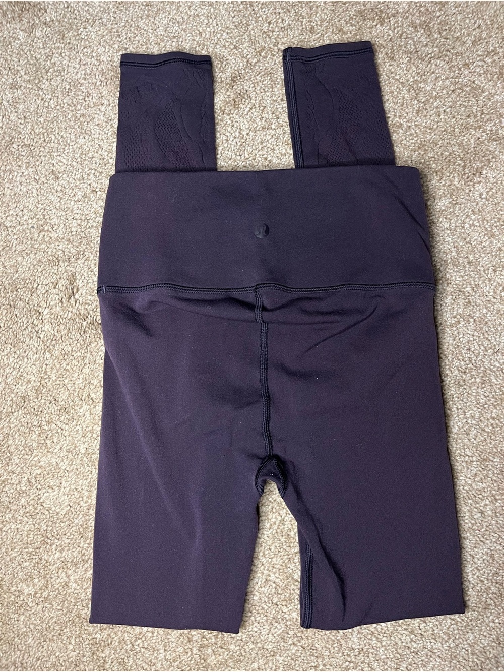 lululemon athletica Dark Purple High-Waist Athletic Shorts